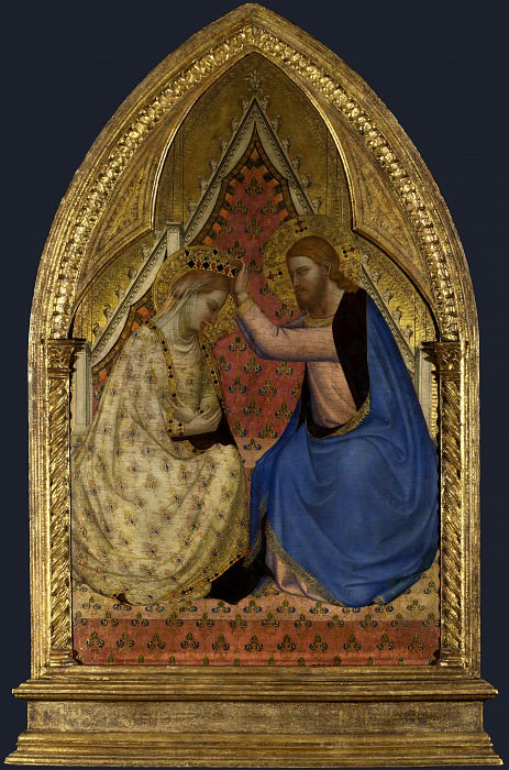 Бернардо Дадди – Коронование Девы Марии, Часть 1 Национальная галерея