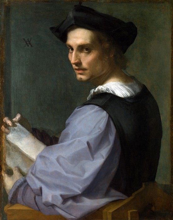 Андреа дель Сарто – Портрет молодого человека, Часть 1 Национальная галерея