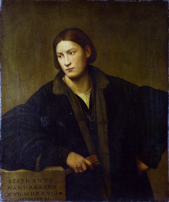 Bernardino Licinio – Portrait of Stefano Nani, Part 1 National Gallery UK