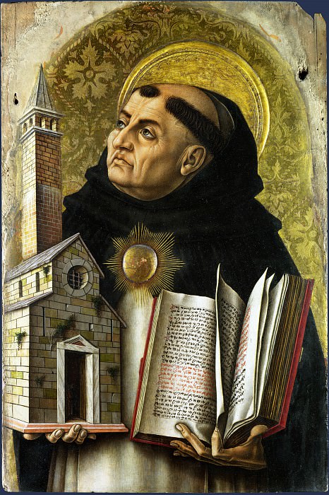 Carlo Crivelli – Saint Thomas Aquinas, Part 1 National Gallery UK