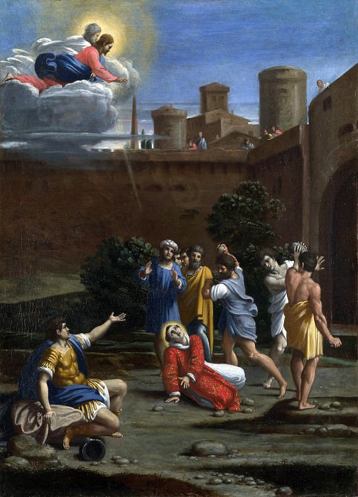 Antonio Carracci – The Martyrdom of Saint Stephen, Part 1 National Gallery UK