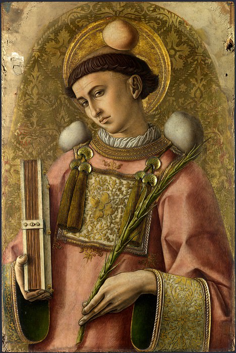 Carlo Crivelli – Saint Stephen, Part 1 National Gallery UK