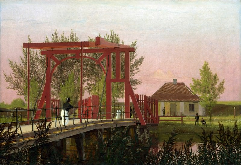 Кристен Кёбке – Северный подъемный мост в крепость в Копенгагене, Часть 1 Национальная галерея
