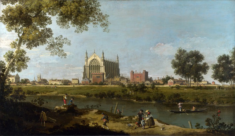 Canaletto – Eton College, Part 1 National Gallery UK