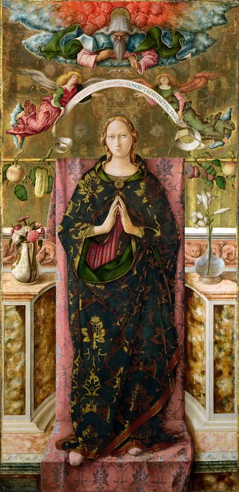 Carlo Crivelli – The Immaculate Conception, Part 1 National Gallery UK