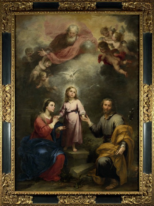Bartolome Esteban Murillo – The Heavenly and Earthly Trinities, Part 1 National Gallery UK