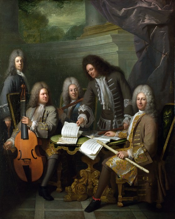 Andre Bouys – La Barre and Other Musicians, Part 1 National Gallery UK