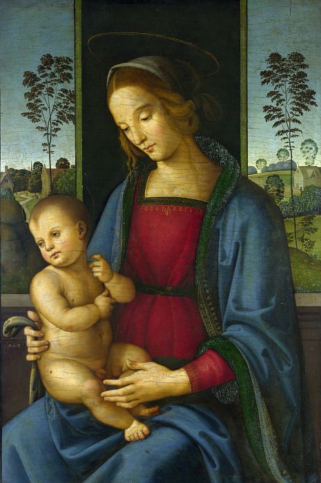 Андреа ди Алоиджи – Мадонна с Младенцем, Часть 1 Национальная галерея