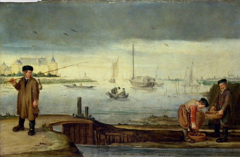 Арент Арентс – Рыбачки близ замка Мейден, Часть 1 Национальная галерея
