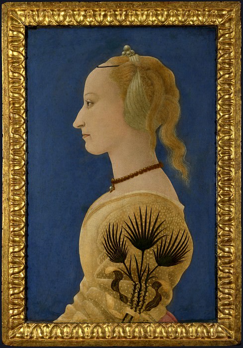 Алессандро Бальдовинетти – Женский портрет, Часть 1 Национальная галерея