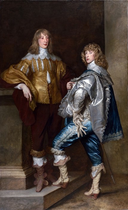 Anthony van Dyck – Lord John Stuart and his Brother, Lord Bernard Stuart, Part 1 National Gallery UK