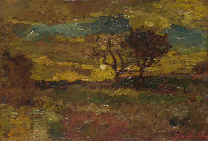 Adolphe Monticelli – Sunrise, Part 1 National Gallery UK