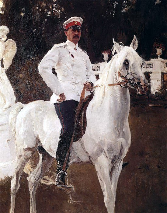 Portrait of Prince FF Yusupov Count Sumarokov-Elston. 1903, Valentin Serov