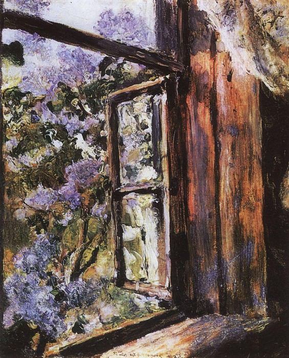 Open window. Lilac. 1886, Valentin Serov