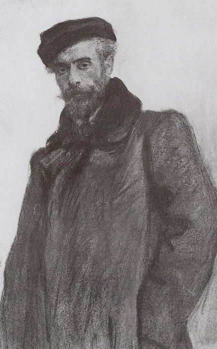 Портрет И. И. Левитана. 1900, Валентин Александрович Серов