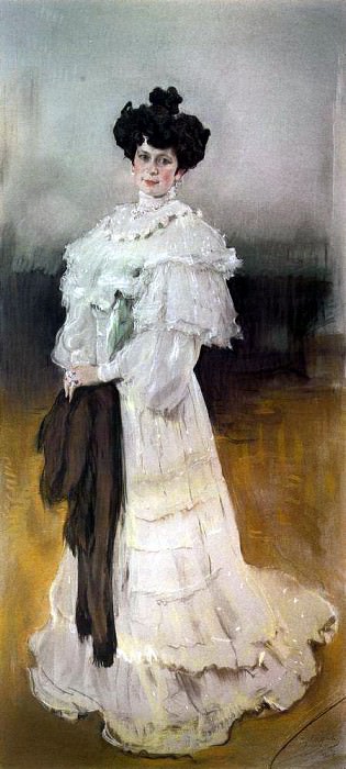 Портрет Е. А. Красильщиковой. 1906, Валентин Александрович Серов
