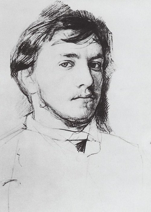 Автопортрет 2. 1885, Валентин Александрович Серов