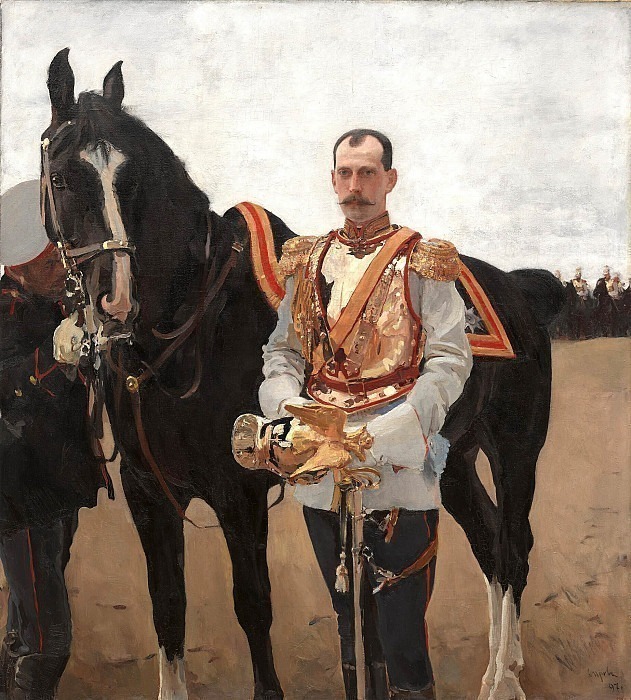 Portrait of Grand Duke Paul Alexandrovich, Valentin Serov