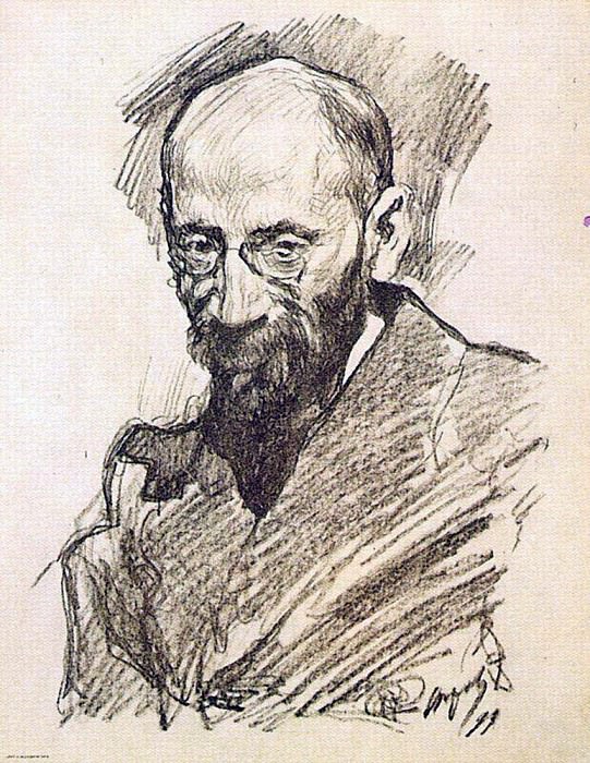 Portrait AP Nurock. 1899, Valentin Serov