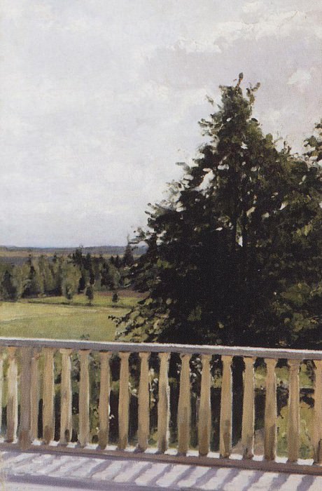 Balcony. 1911, Valentin Serov