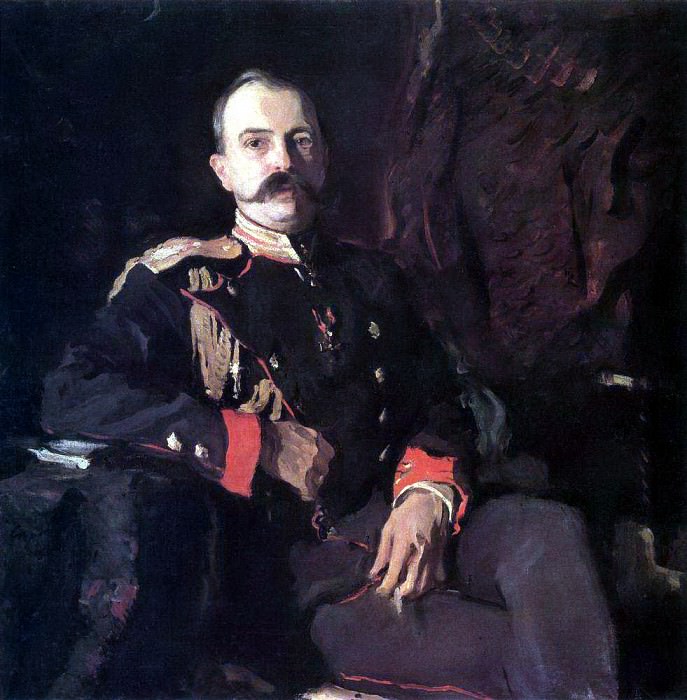 Портрет вел. кн. Георгия Михайловича. 1901, Валентин Александрович Серов