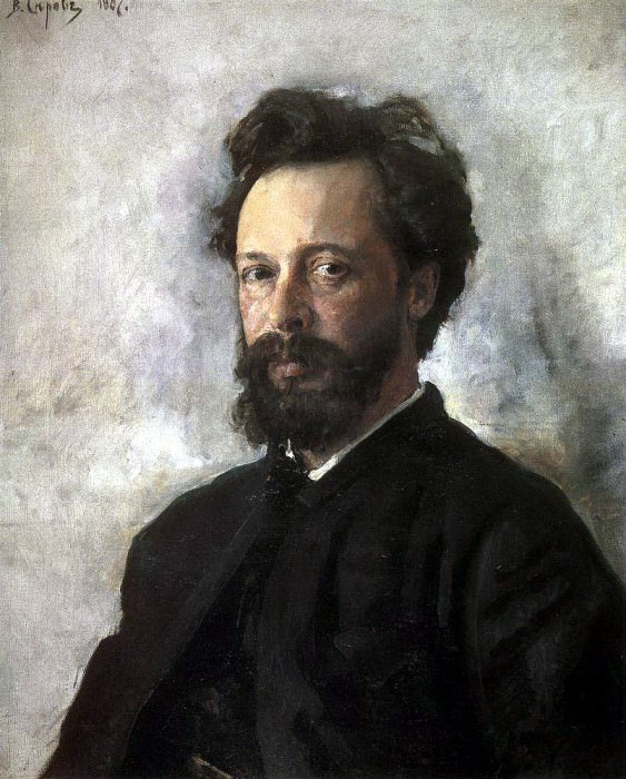 Portrait SP Chokolova. 1887, Valentin Serov