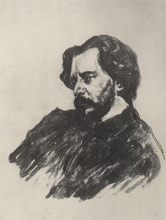 Портрет Л. Н. Андреева2. 1907, Валентин Александрович Серов