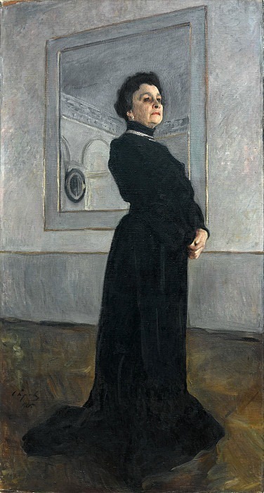 Portrait of the actress M.N. Ermolova, Valentin Serov