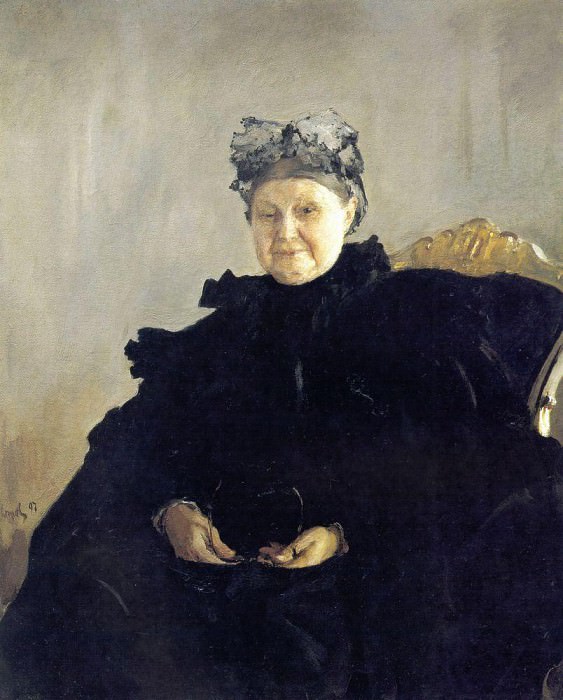 Portrait MF Morozova. 1897, Valentin Serov