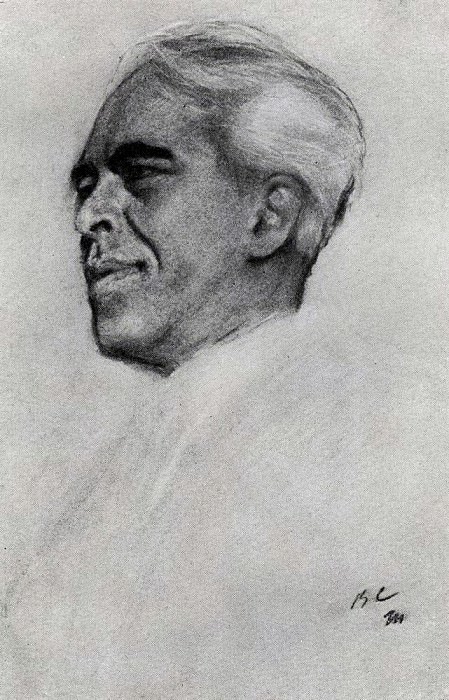 Portrait of Stanislavsky. 1911, Valentin Serov
