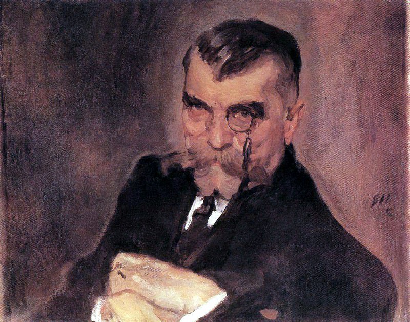 Portrait of AA Stahovich. 1911, Valentin Serov