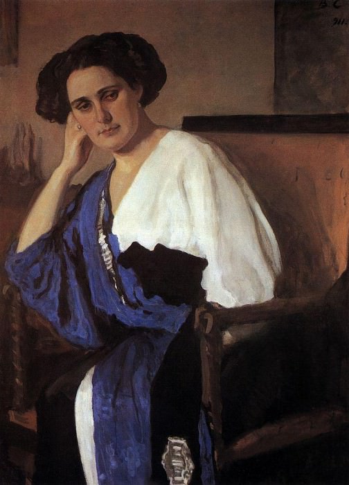 Портрет Е. А. Балиной. 1911, Валентин Александрович Серов
