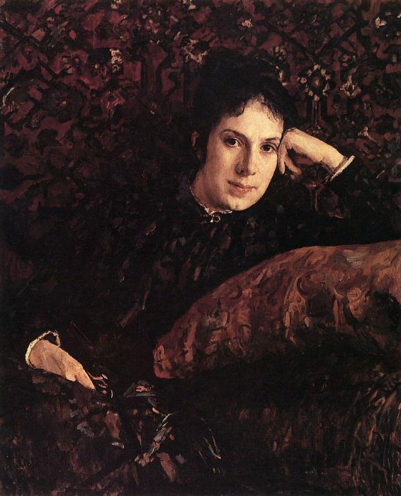 Портрет Е. Н. Чоколовой. 1887, Валентин Александрович Серов