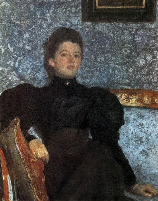Portrait gr. VV Musina – Pushkina. 1895, Valentin Serov