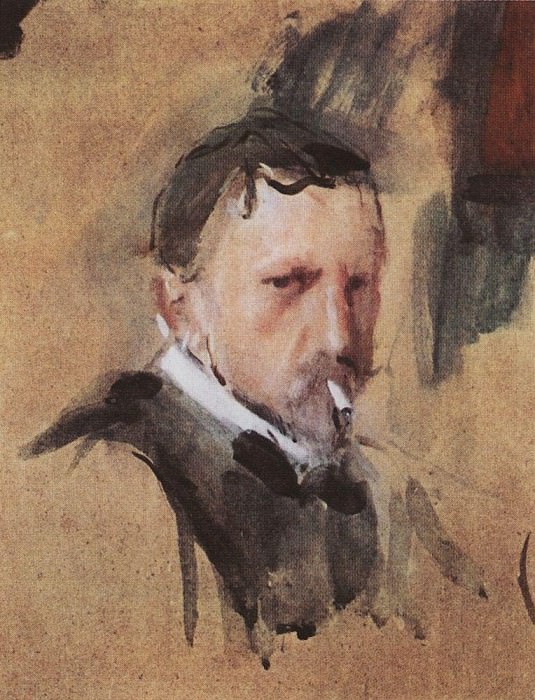Self-portrait. 1901, Valentin Serov