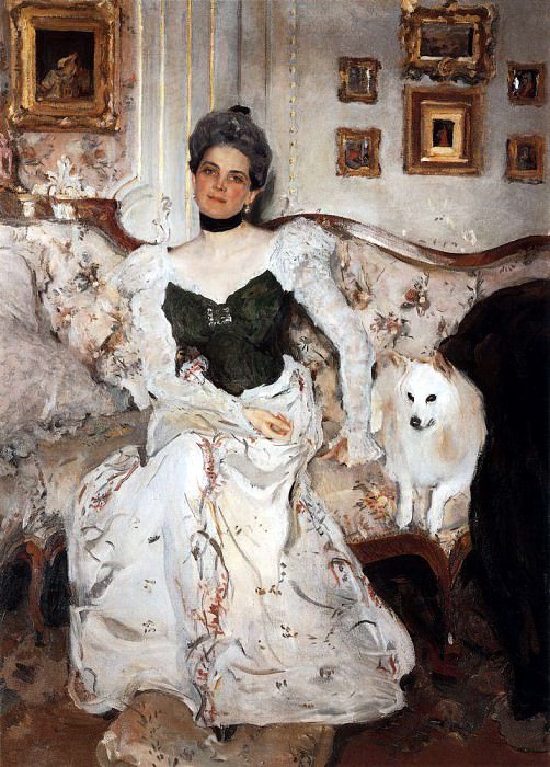 Портрет княгини З. Н. Юсуповой. 1902, Валентин Александрович Серов