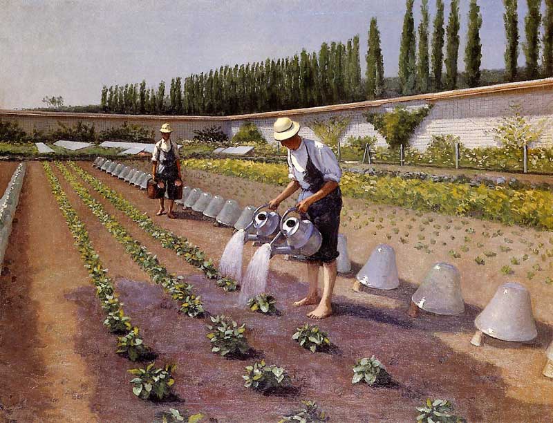 The Gardeners, Gustave Caillebotte