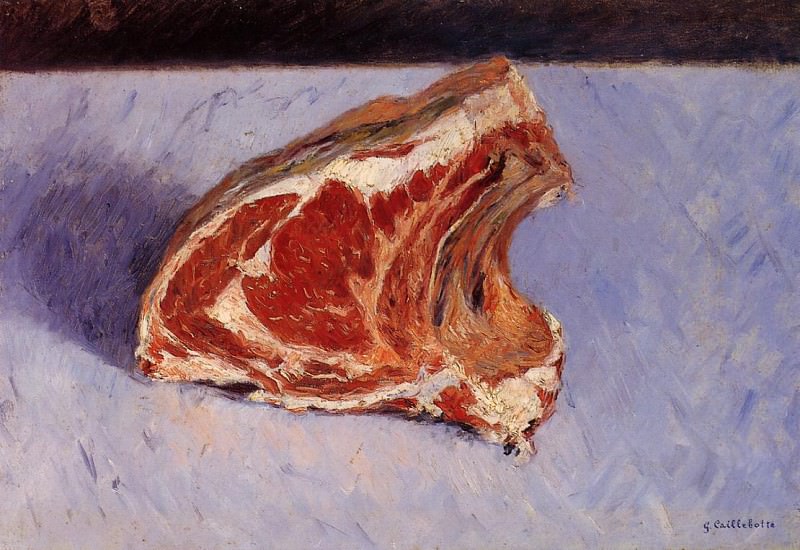 Rib of Beef, Gustave Caillebotte