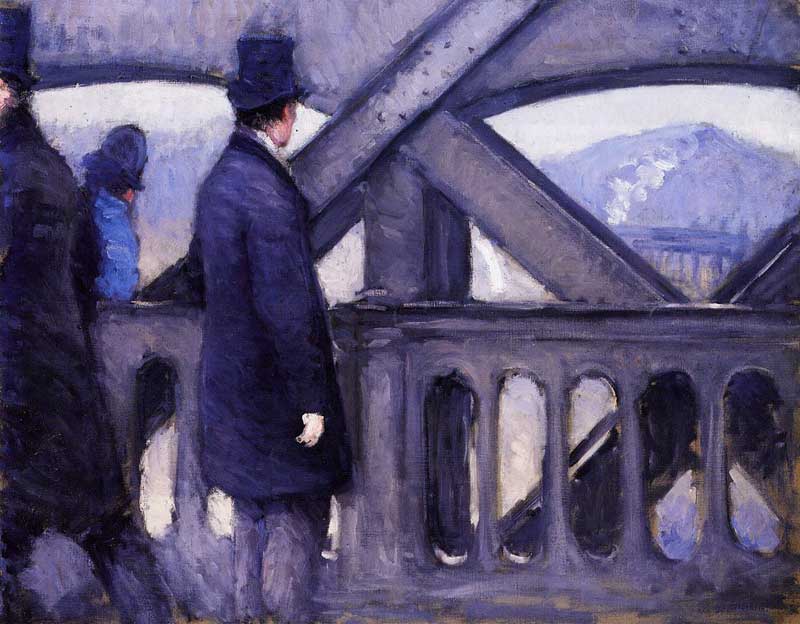 The Pont de Europe , Gustave Caillebotte