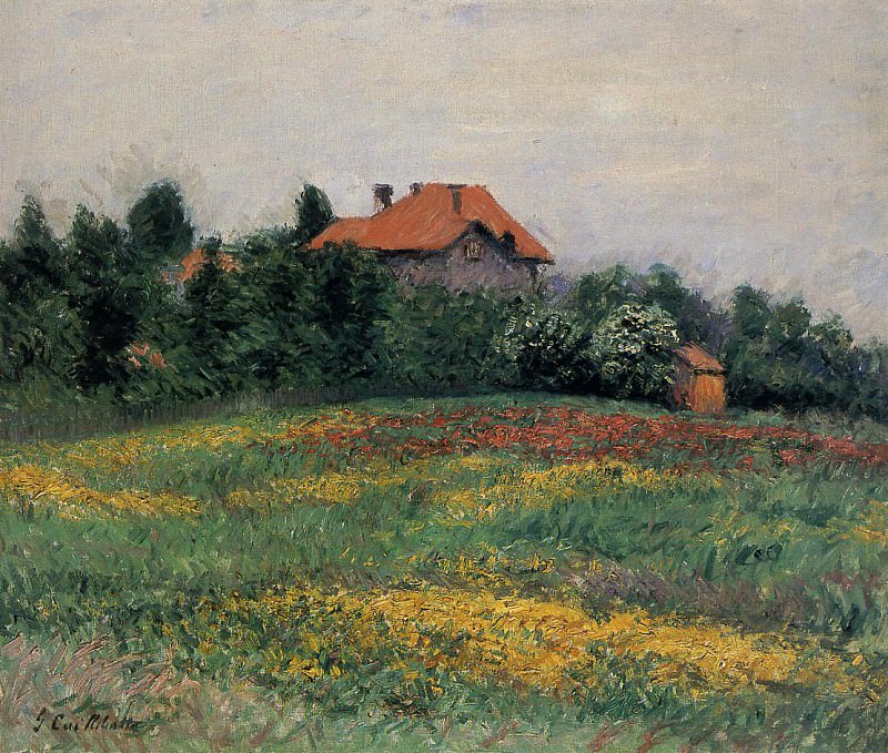 Norman Landscape, Gustave Caillebotte
