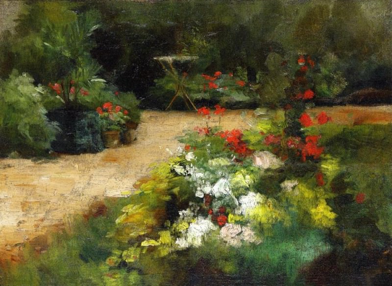 Garden, Gustave Caillebotte