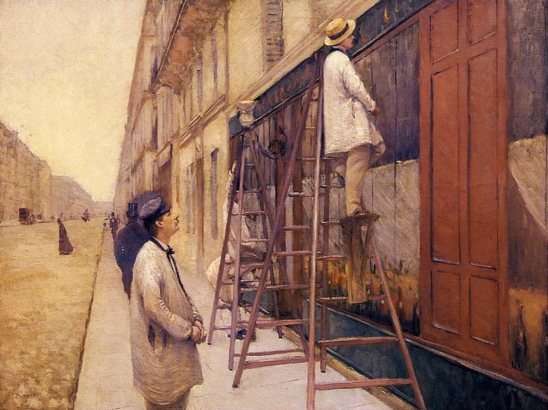 The House Painters, Gustave Caillebotte