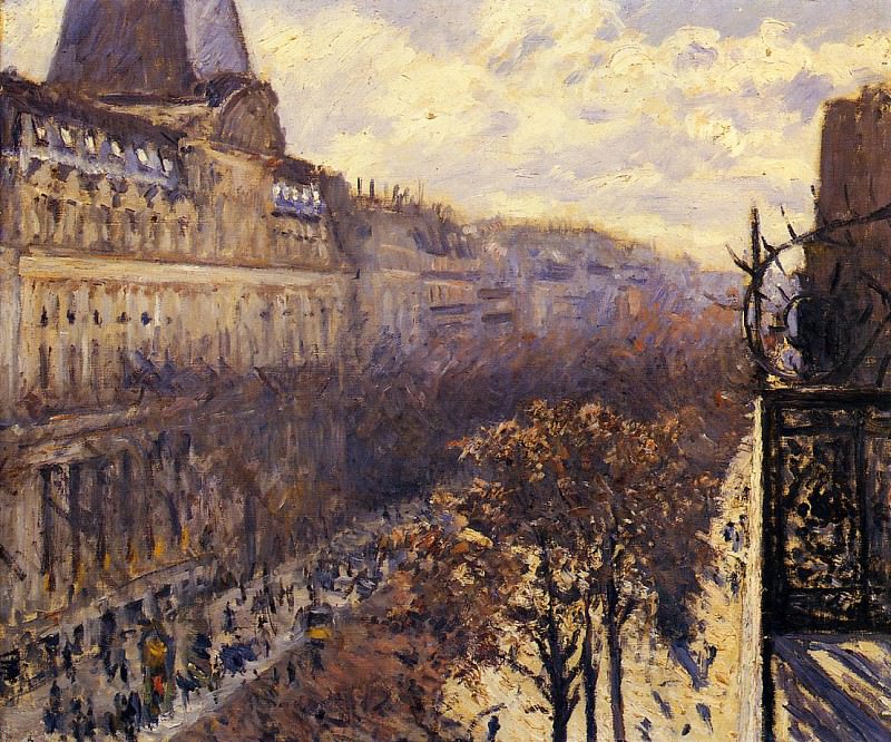 Boulevard des Italiens, Gustave Caillebotte