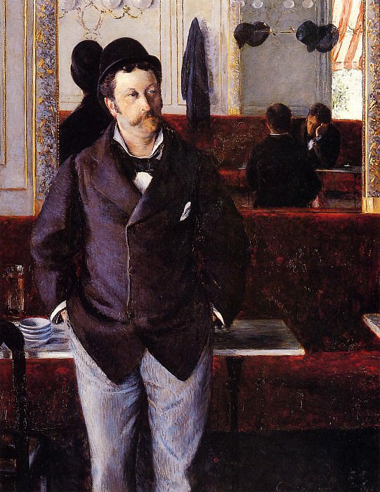 In a Cafe – 1880 ), Gustave Caillebotte