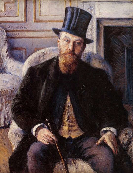 Portrait of Jules Dubois, Gustave Caillebotte