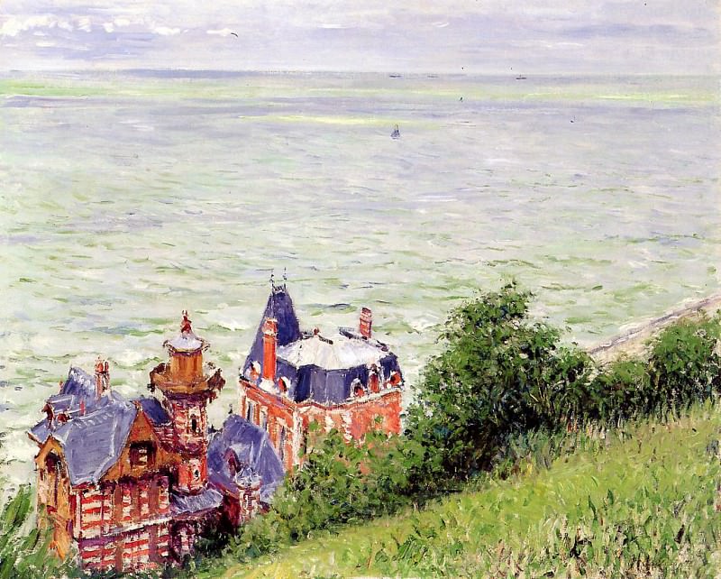 Villas at Trouville, Gustave Caillebotte