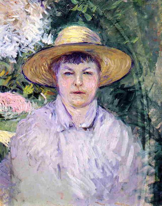 Portrait of Madame Renoir, Gustave Caillebotte