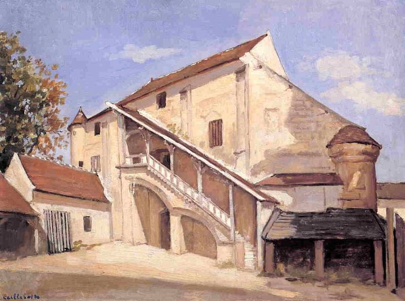 Meaux. Effect of Sunlight on the Old Chapterhouse, Gustave Caillebotte