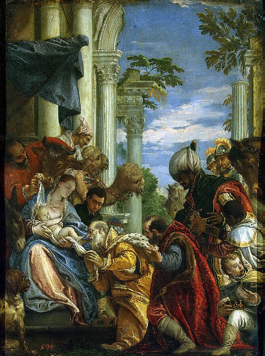 Veronese, Paolo – The Adoration of the Magi, Hermitage ~ part 03