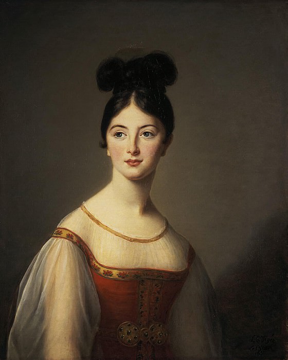 Vigee-Lebrun, Elisabeth-Louise – Portrait of a Woman, Hermitage ~ part 03